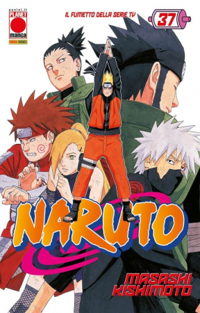 Copertina di Naruto 37