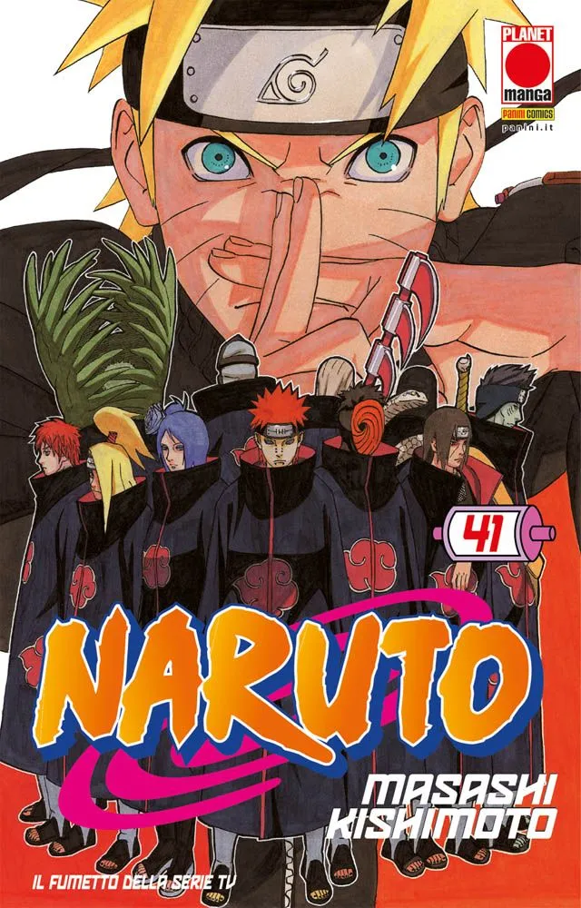 Copertina di Naruto 41