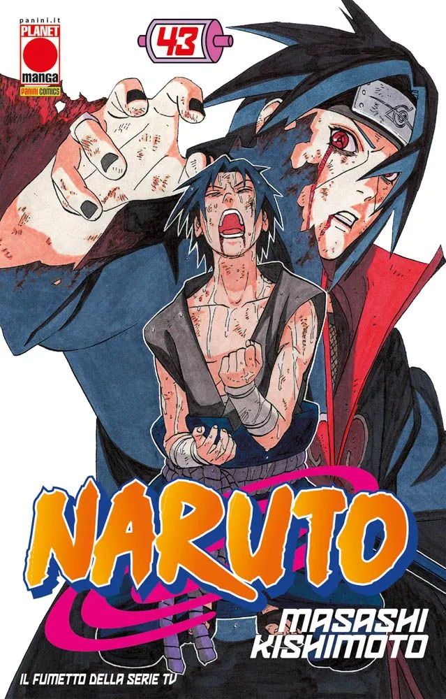 Copertina di Naruto 43