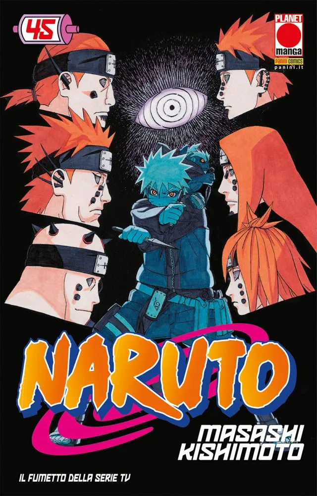 Copertina di Naruto 45