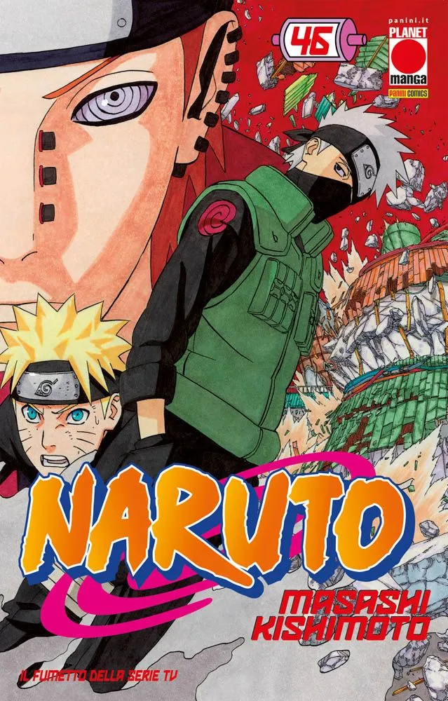 Copertina di Naruto 46