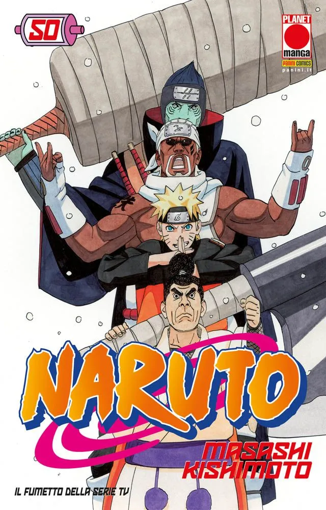 Copertina di Naruto 50