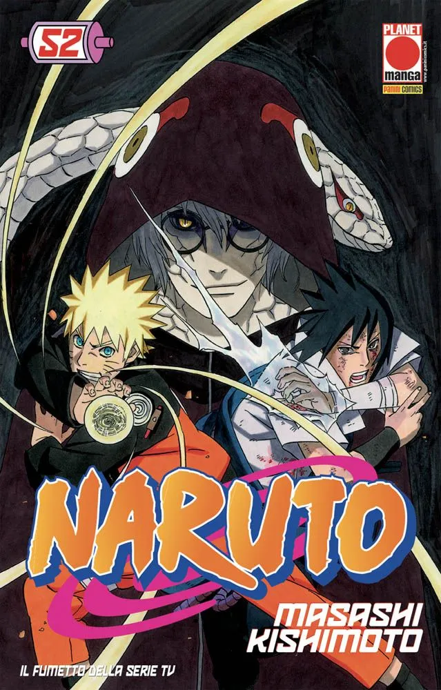 Copertina di Naruto 52