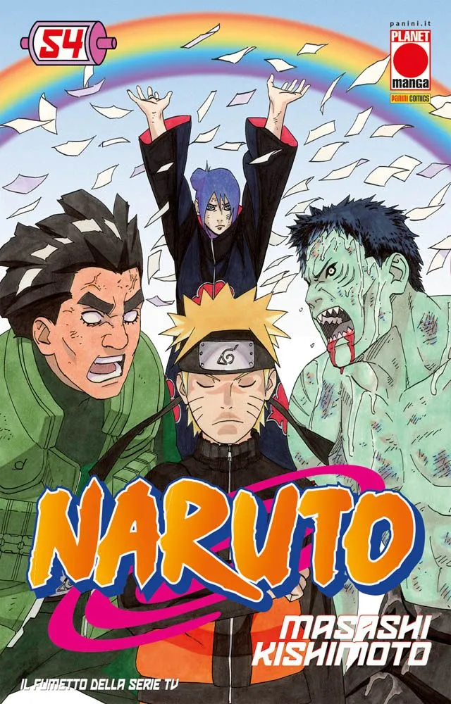Copertina di Naruto 54