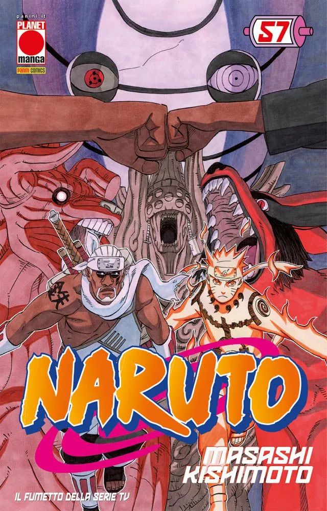 Copertina di Naruto 57