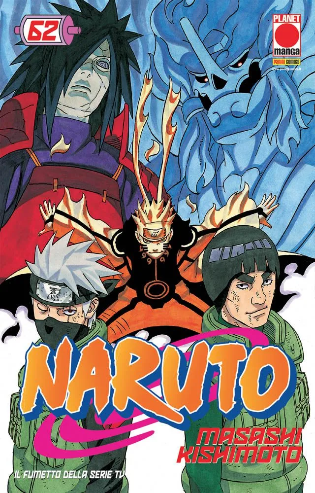 Copertina di Naruto 62