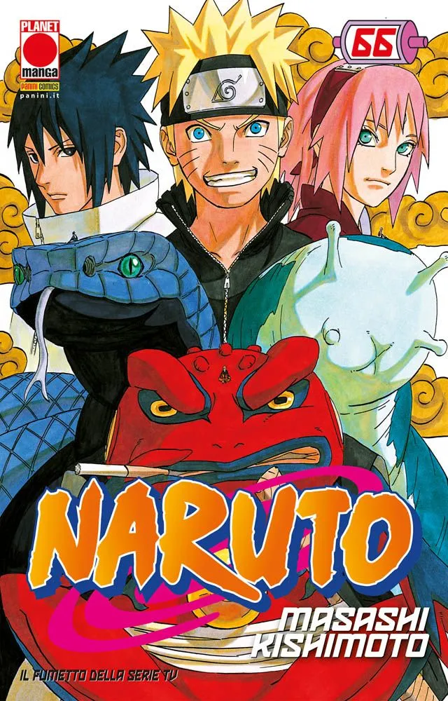 Copertina di Naruto 66