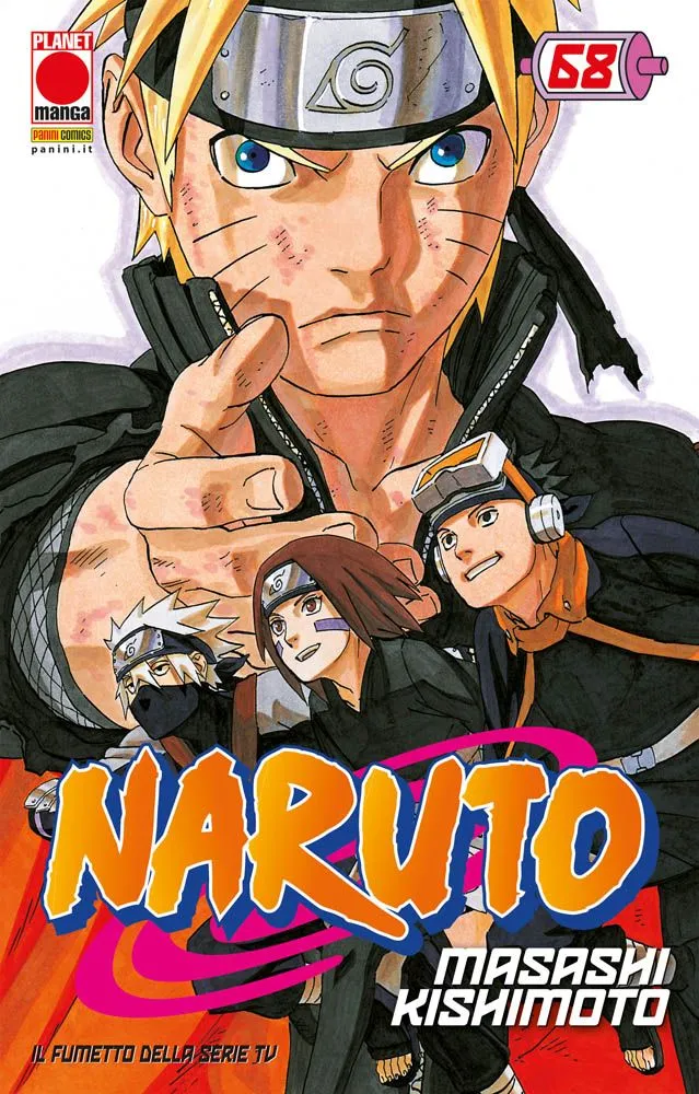 Copertina di Naruto 68