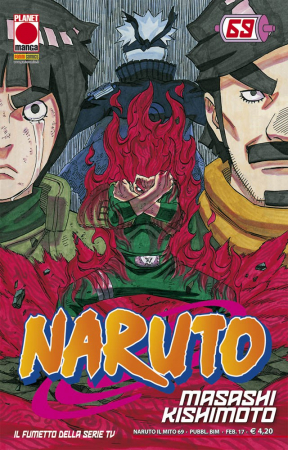 Copertina di Naruto 69