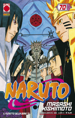 Copertina di Naruto 70