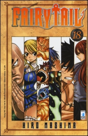 Copertina di Fairy Tail 18
