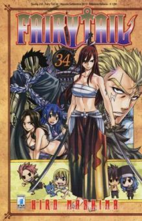 Copertina di Fairy Tail 34