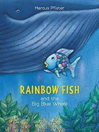 Rainbow Fish and the big blue whale