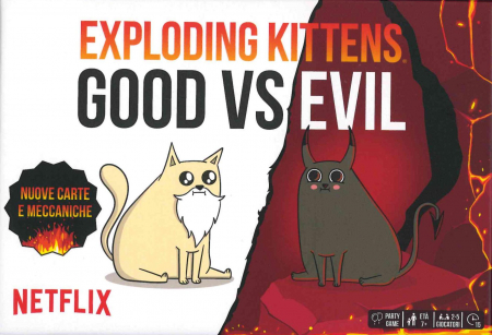 Exploding Kittens. Good VS Evil