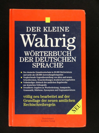 Der kleine Wahrig : Wörterbuch der deutschen Sprache