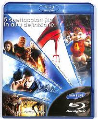 Collezione 5 film: Alvin Superstar; Il Diavolo veste Prada; i Fantastici 4 e Silver Surfer; Jumper; Una Notte al Museo