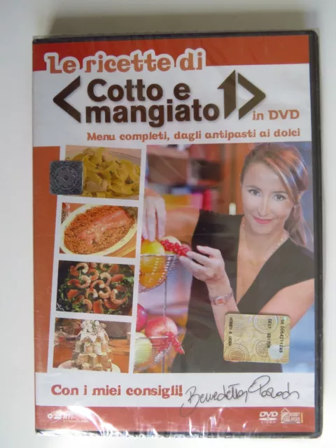 Le ricette di Cotto e mangiato in DVD: menu completi, dagli antipasti ai dolci: 14 ricette step by step