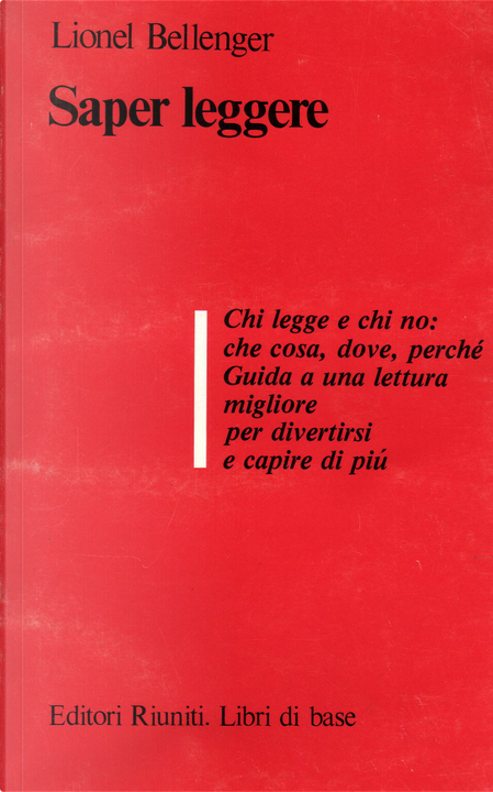 Saper leggere