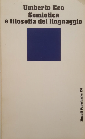 Semiotica e filosofia del linguaggio