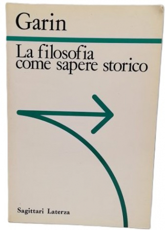 La filosofia come sapere storico
