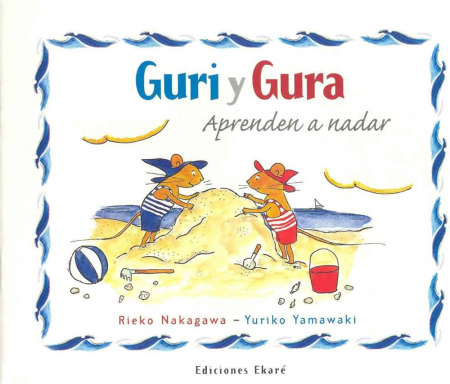 Guri y Gura aprenden a nadar