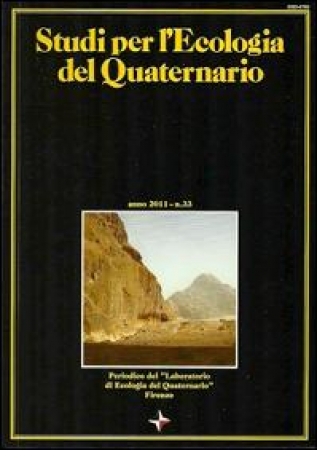 Studi per l'ecologia del Quaternario