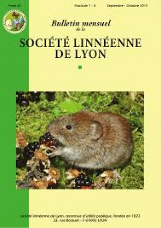 Bulletin mensuel de la Société linnéenne de Lyon