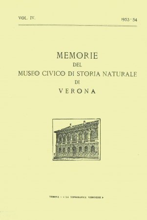 Memorie del Museo civico di storia naturale di Verona