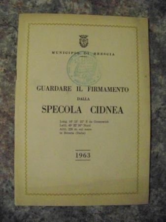 Guardare il firmamento dalla Specola cidnea
