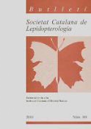 Butlletí de la Societat catalana de lepidopterologia