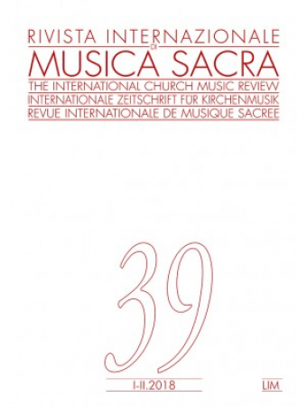 Rivista internazionale di musica sacra