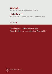 Annali dell'Istituto storico italo-germanico in Trento
