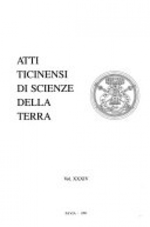 Atti ticinensi di scienze della terra