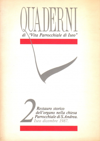 Quaderni di Vita parrocchiale di Iseo