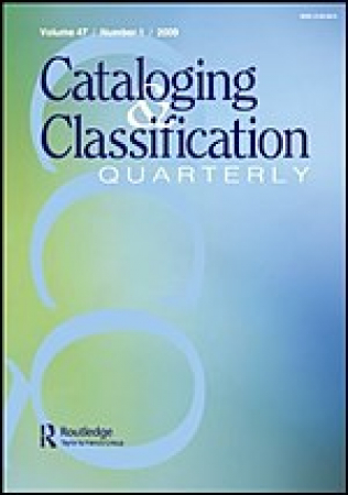 Cataloging & classification quarterly