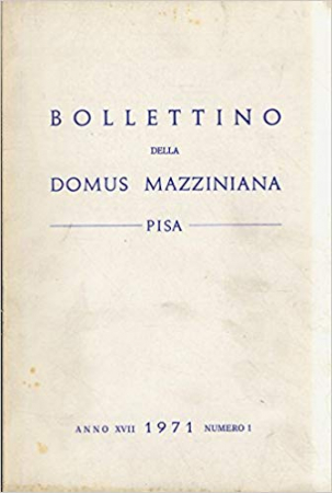 Bollettino della Domus mazziniana