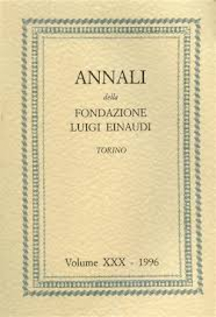 Annali della Fondazione Luigi Einaudi