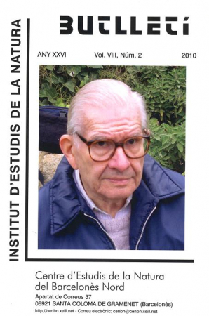 Butlletí del Centre d'Estudis de la Natura del Barcelonés-Nord