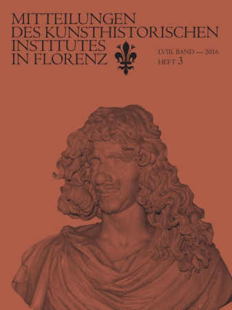 Mitteilungen des Kunsthistorischen Institutes in Florenz