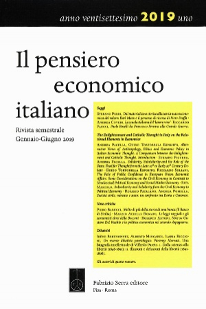 Il pensiero economico italiano