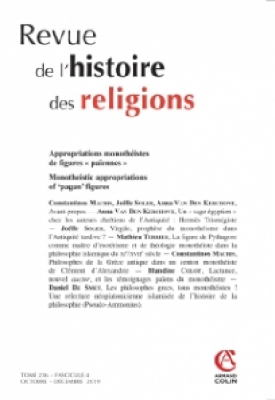 Revue de l'histoire des religions