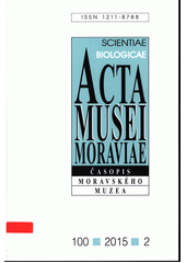 Acta musei moraviae. Scientiae biologicae