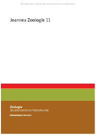 Joannea. Zoologie