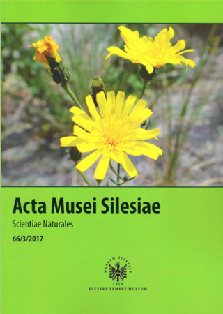 Acta Musei Silesiae. Scientiae Naturales