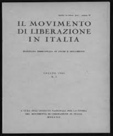 Il movimento di liberazione in Italia