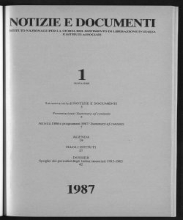 Notizie e documenti