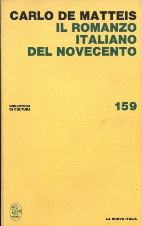 Il romanzo italiano del Novecento